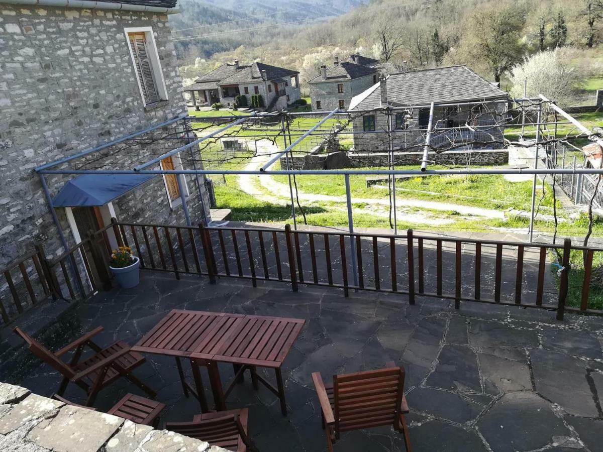 Hostal Amanitis Stone House Kipoi Exterior foto